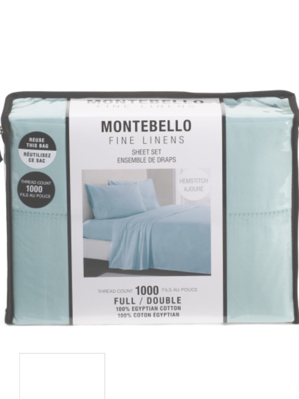 MONTEBELLO 1000tc Egyptian Cotton Sheet Set